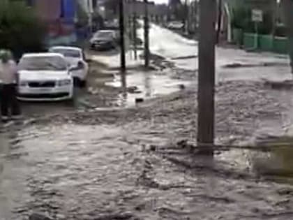 В Туймазинском районе Башкирии дождями затопило село Кандрыкуль