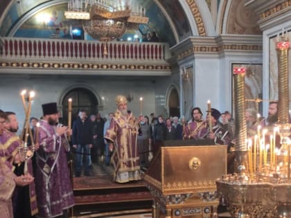 Служение митр.НИКОНА накануне Недели 16-й по Пятидесятнице, по Воздвижении