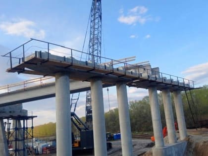 В Уфе продолжается строительство Зининского путепровода