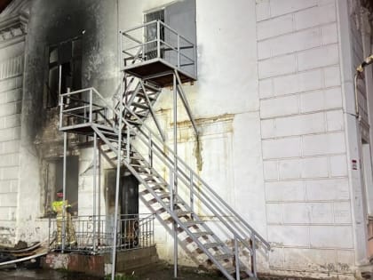 В Уфе загорелась церковь