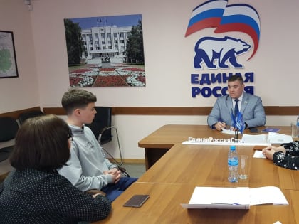Ирек Зарипов провел прием граждан в Стерлитамаке