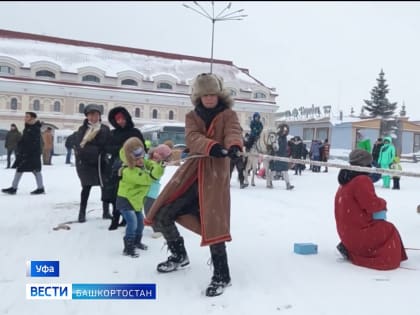 Зимний сабантуй: второй день фестиваля «TERRA ZIMA» разогрел уфимцев в мороз