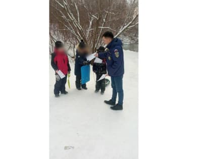 В Уфе продолжаются профилактические рейды по безопасности на тонкому льду