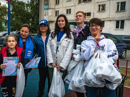 Молодогвардейцы города Уфа провели мероприятие «Спортом мы едины»