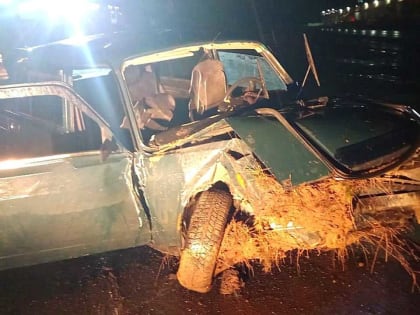 В Баймакском районе Башкирии нетрезвый водитель вылетел в кювет