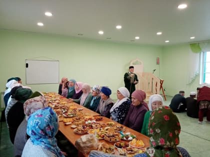 В Урман-Бишкадаке провели религиозный обряд в честь мобилизованных