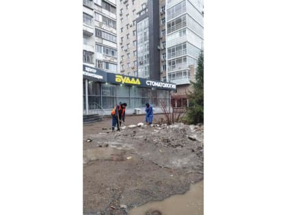 Субботник в Кировском районе