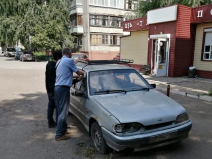 В Калининском и Орджоникидзевском районах Уфы выявили брошенные автомобили