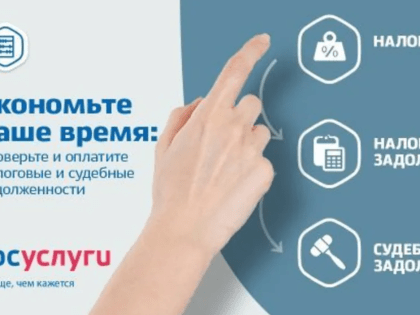 Портал госуслуг - в помощь налогоплательщику