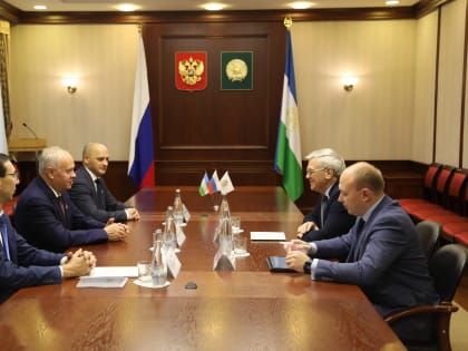 Константин Толкачев провел рабочую встречу с Председателем Законодательного Собрания Нижегородской области Евгением Люлиным