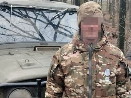 Воин из Башкирии награждён медалью «За отвагу»