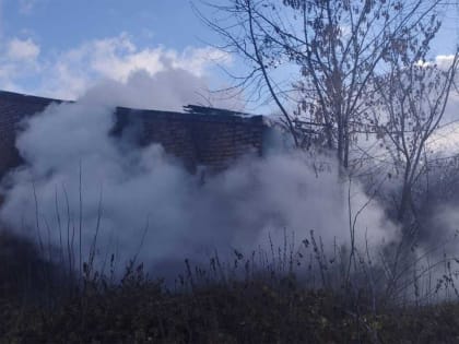 Под Уфой при тушении пожара нашли труп