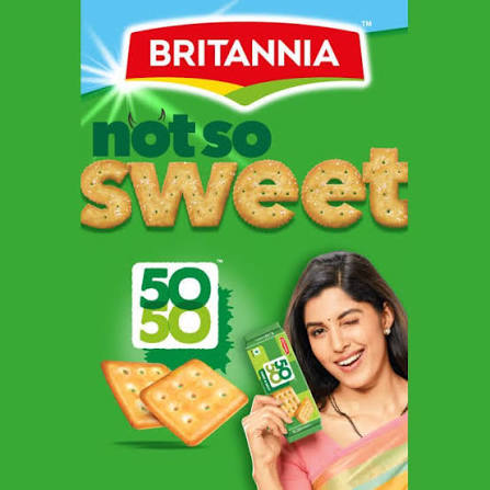 Britannia 50-50 Biscuits | బ్రిటానియా 50-50 బిస్కెట్లు