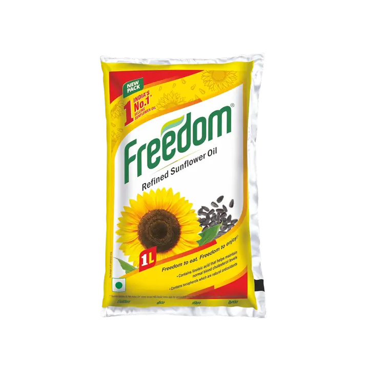 Freedom Refined Sunflower Oil 1L | ఫ్రీడమ్ రిఫైండ్ సన్ఫ్లవర్ ఆయిల్ 1 లీటర్