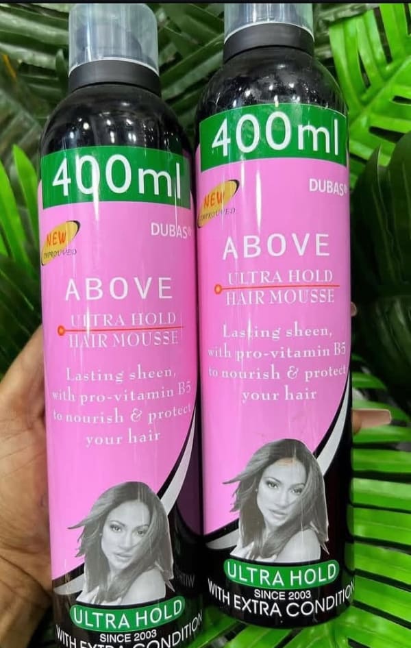 ABOVE MOUSSE HAIR SPRAY 400ML