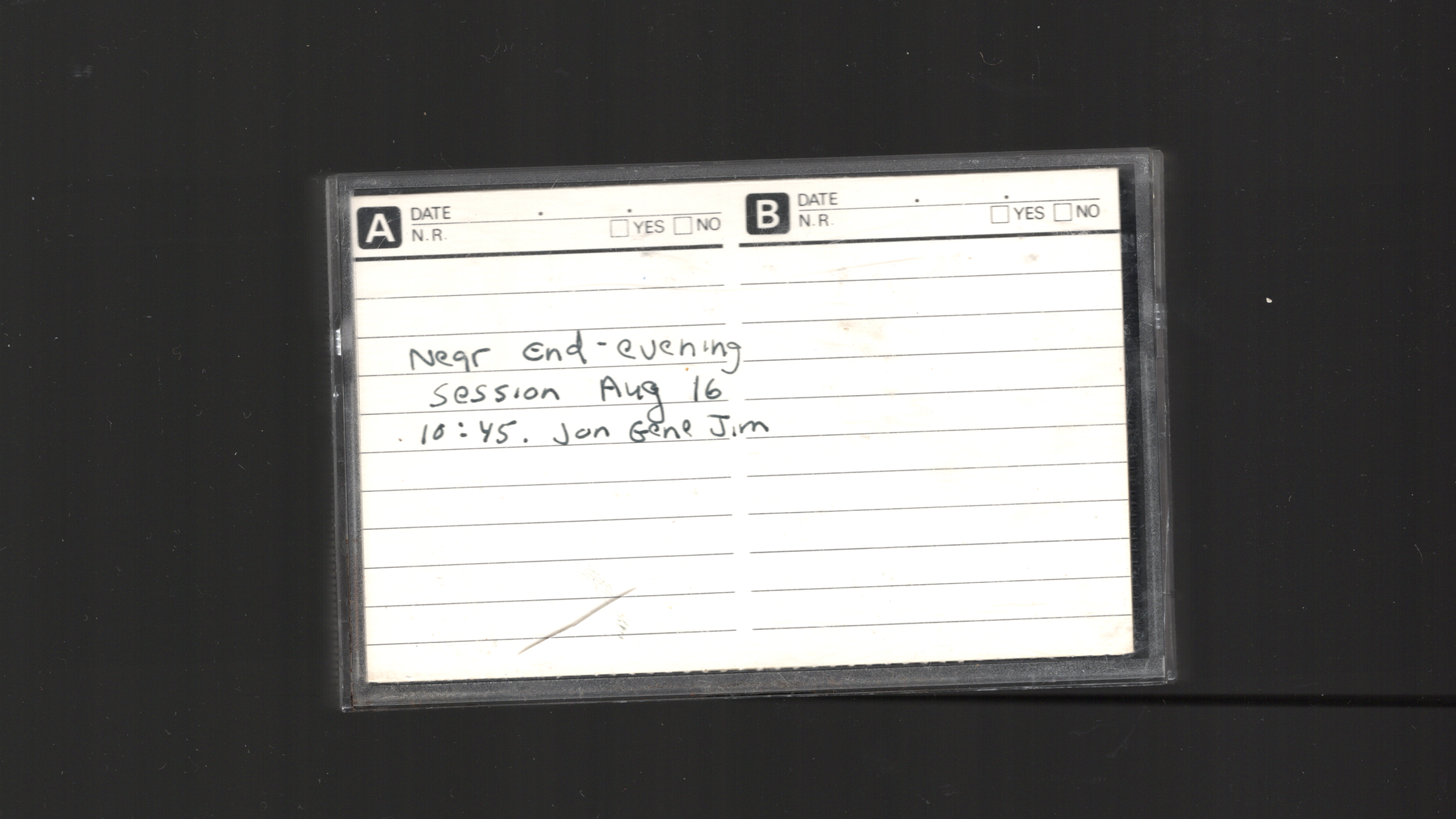 Interspecies Music master tapes