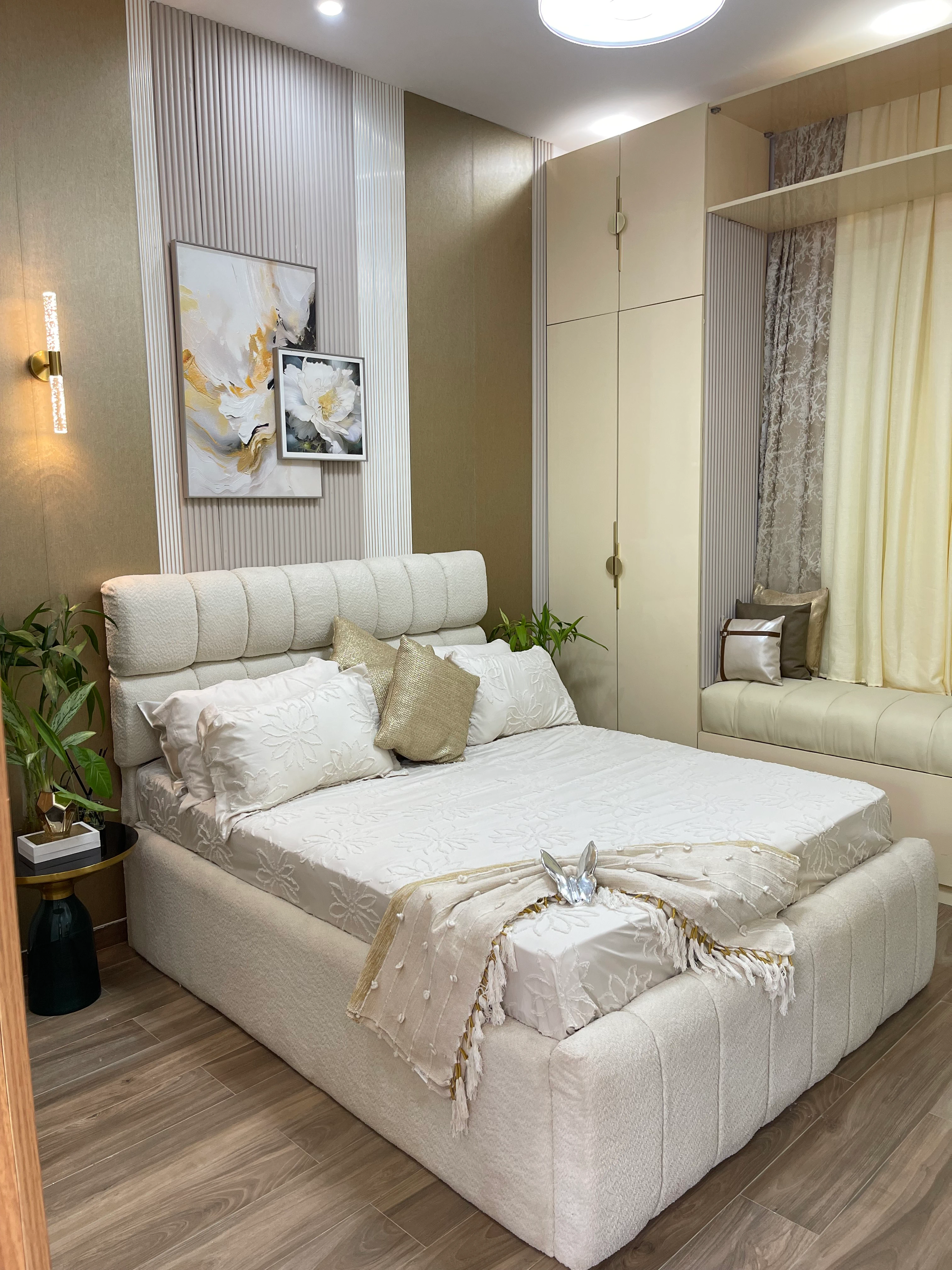 Chambre parentale Dream HOME — espace nuit avec literie premium et éclairage d'ambiance, Dakar