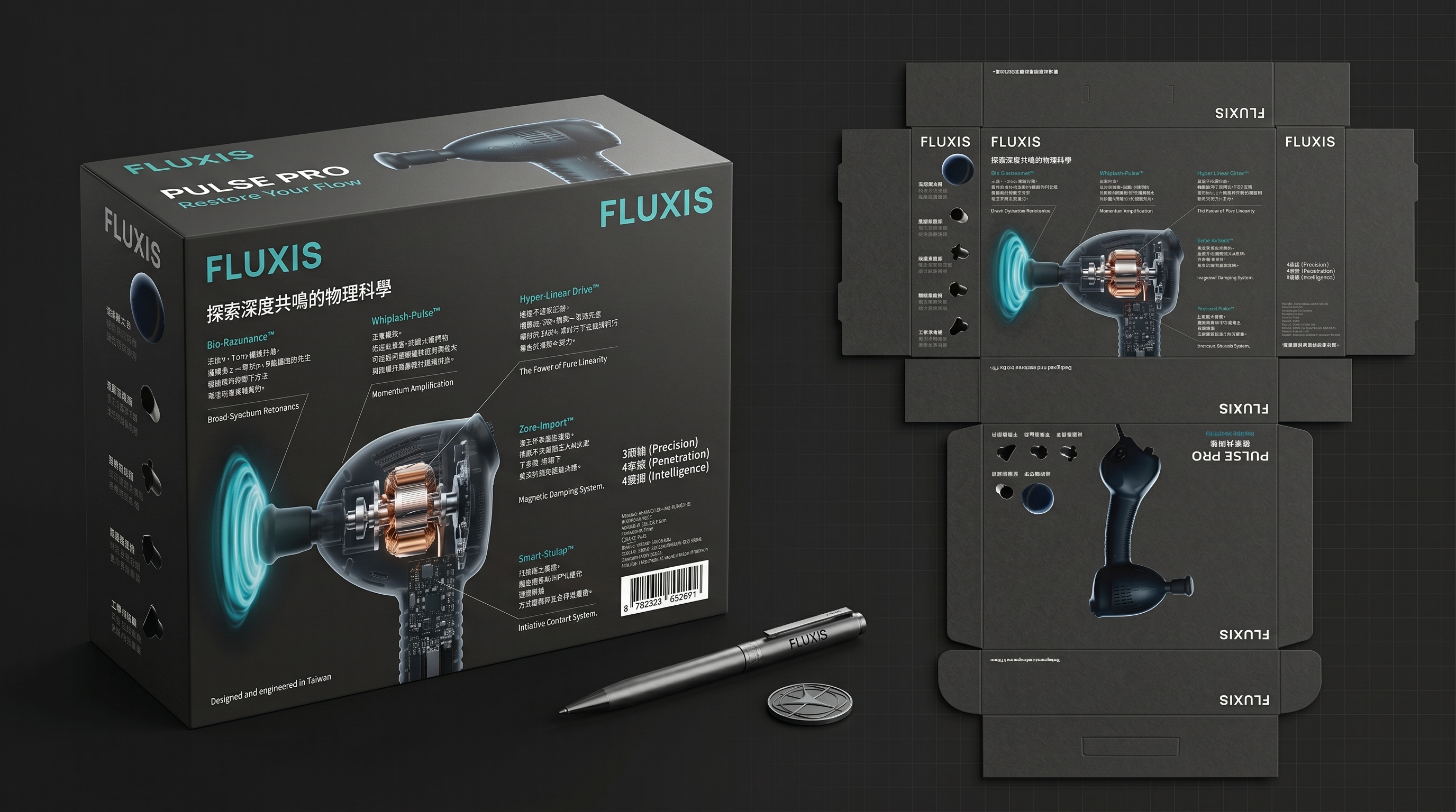 FLUXIS Packaging Design