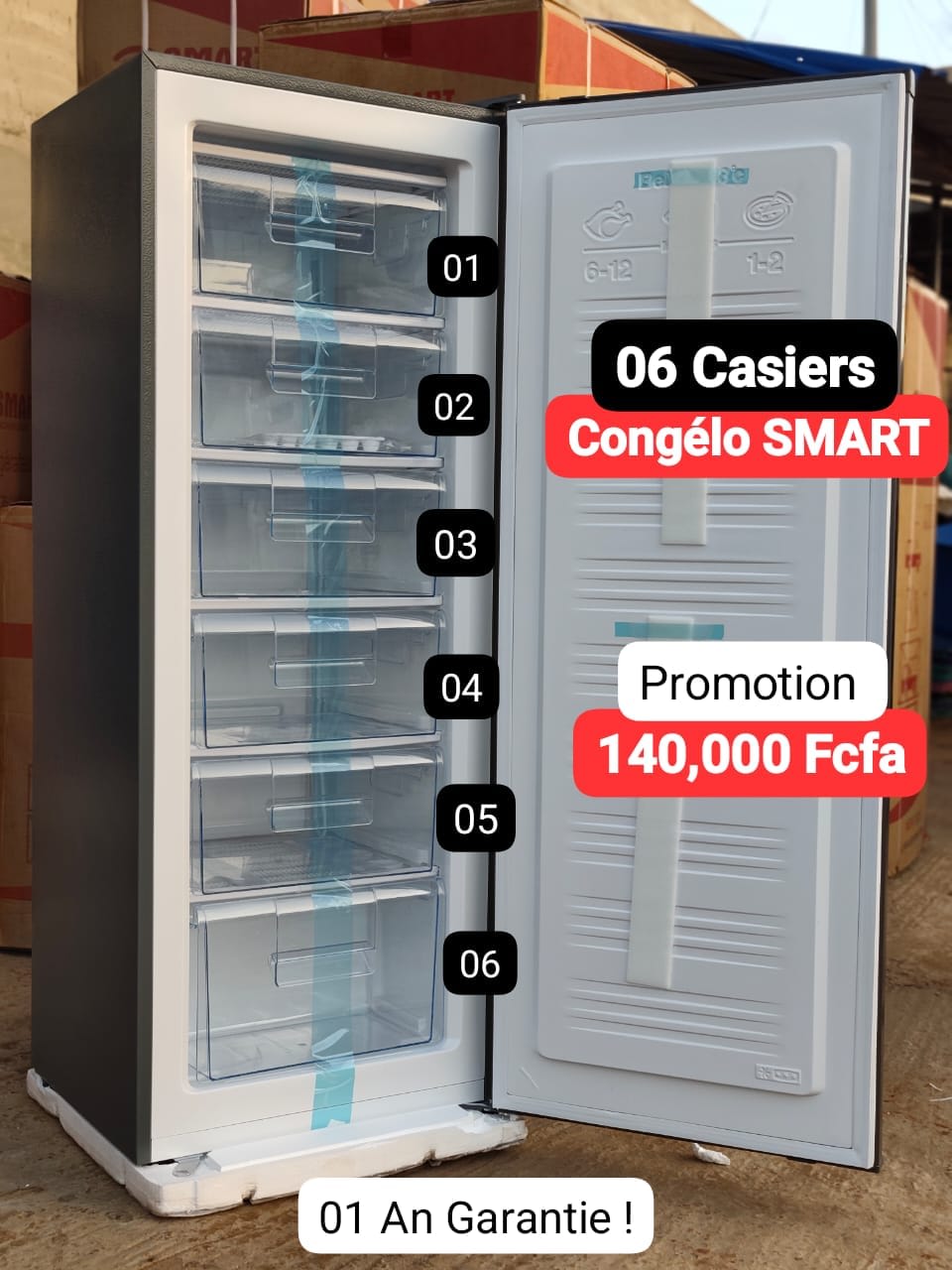 Congélateur SMART