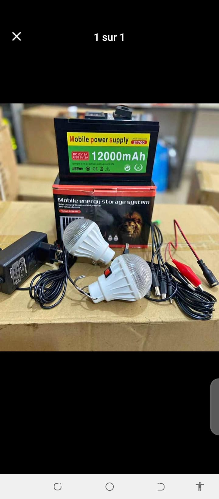 Batterie solaire