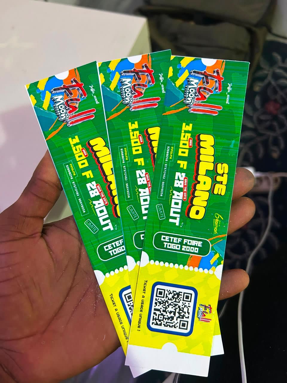 Ticket full moon