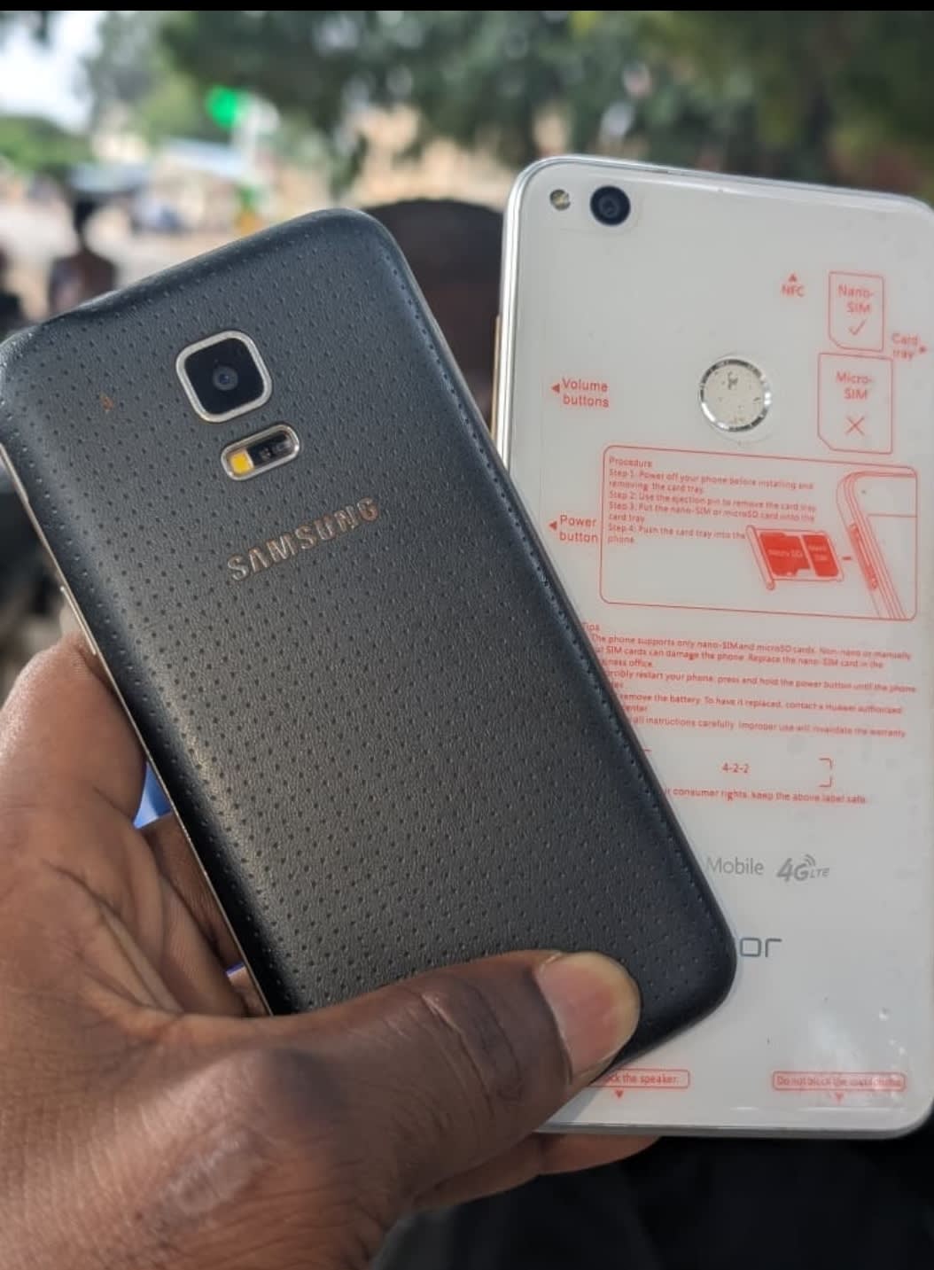 Samsung et Huawei