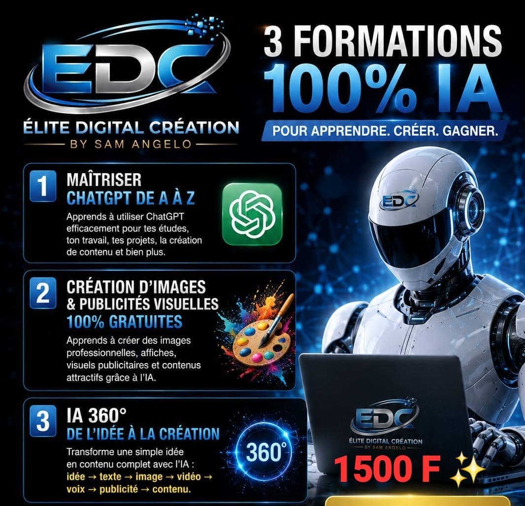 Formation en intelligence artificielle
