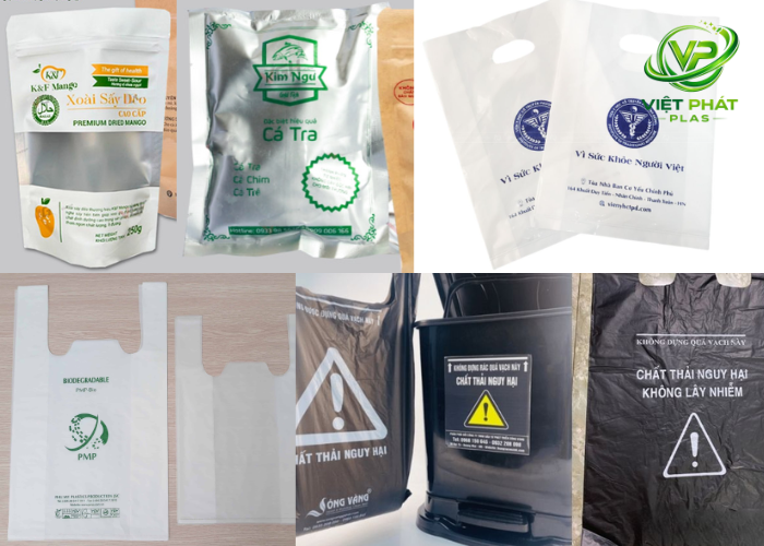 Custom plastic bag price depends on materials