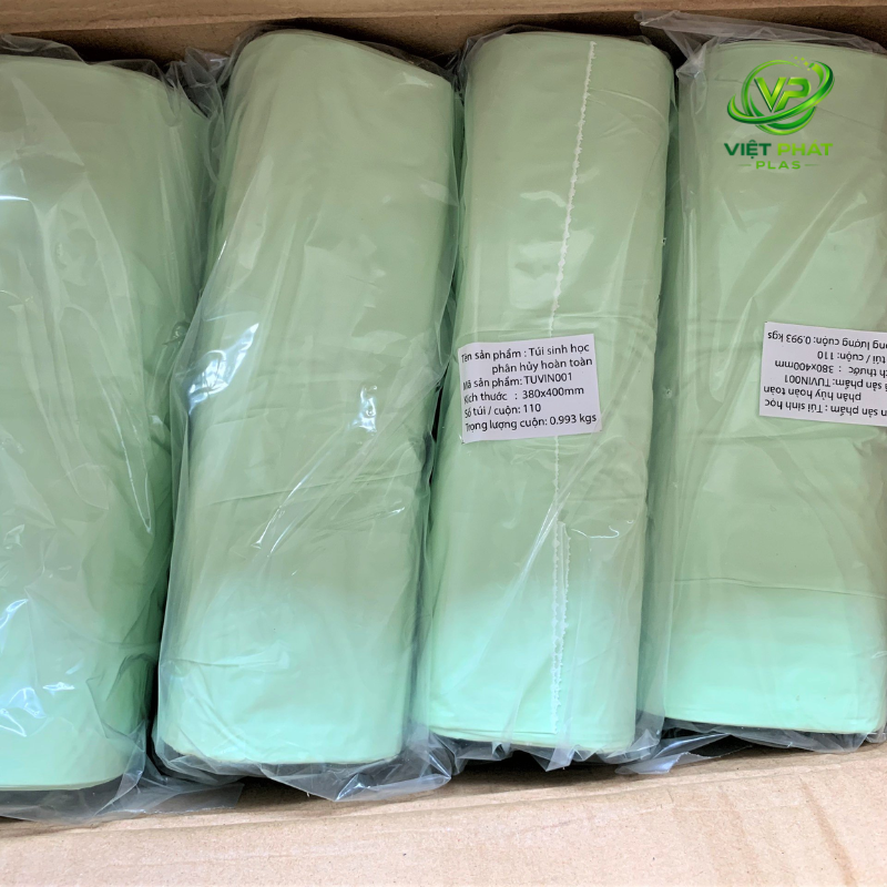 C&aacute;c loại t&uacute;i nilon tự huỷ hiện nay rất đa dạng, từ t&uacute;i si&ecirc;u thị, t&uacute;i đựng r&aacute;c đến t&uacute;i hột xo&agrave;i d&ugrave;ng trong b&aacute;n lẻ.