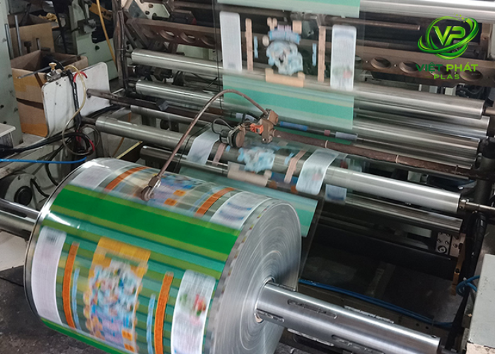 Technology behind printing logo on plastic bag