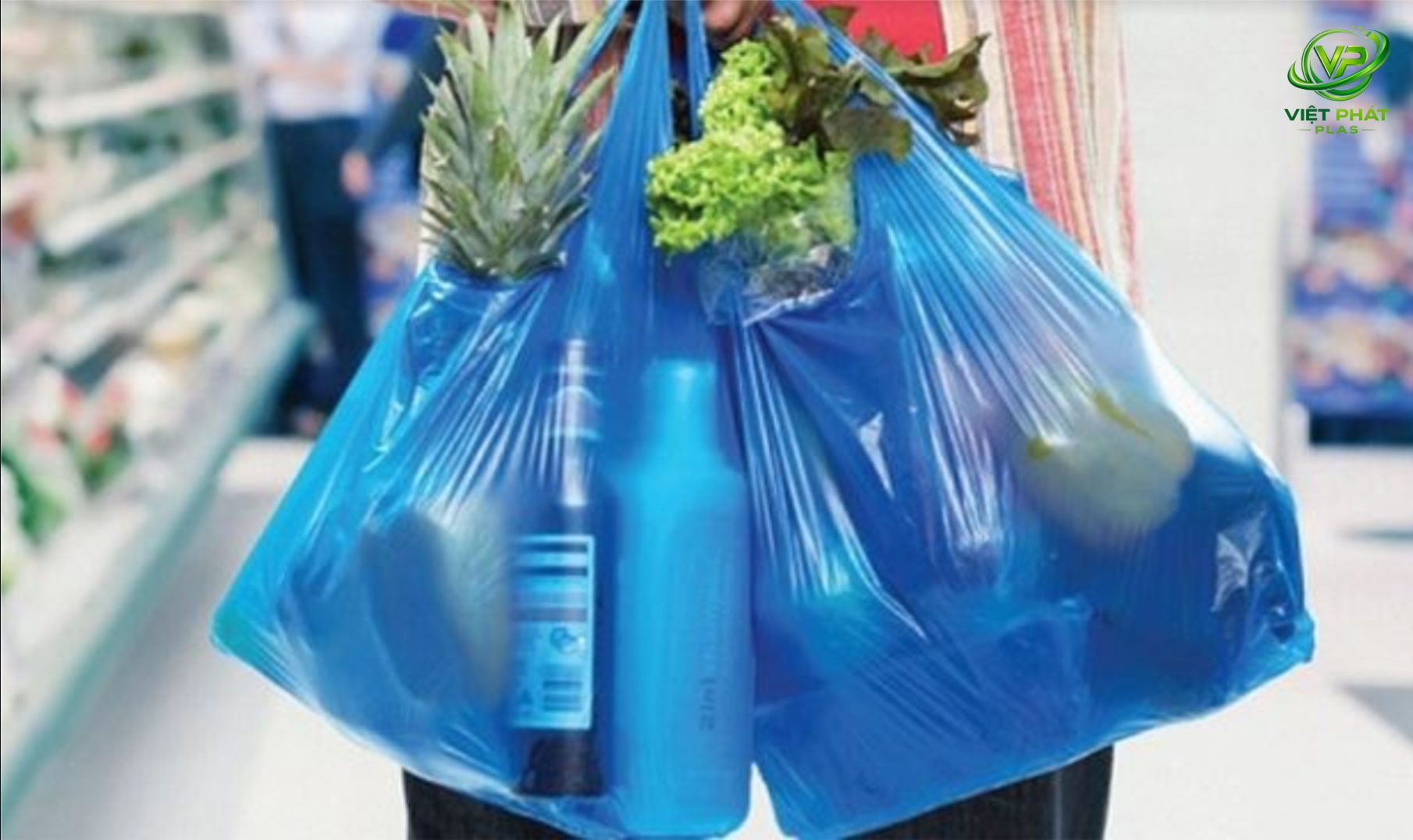 A reusable plastic bag is a strong, durable bag made for multiple uses and heavier loads