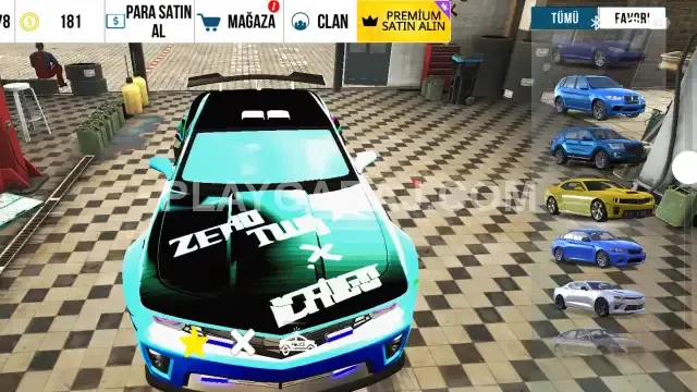 Camaro  krom cizimli  - PlayGaraj In-Game Vehicle for Sale