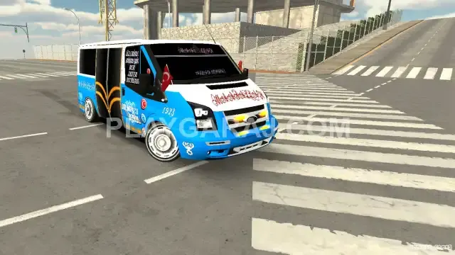2000 hp drift ayarlı çizimli dolmuş