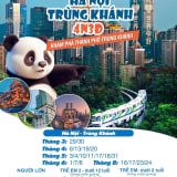 Lịch Hà Nội - Trùng Khánh 4N3Đ từ tháng 3 đến tháng 8: dễ nhìn hơn khi tách rõ từng nhánh trải nghiệm - thumbnail 2