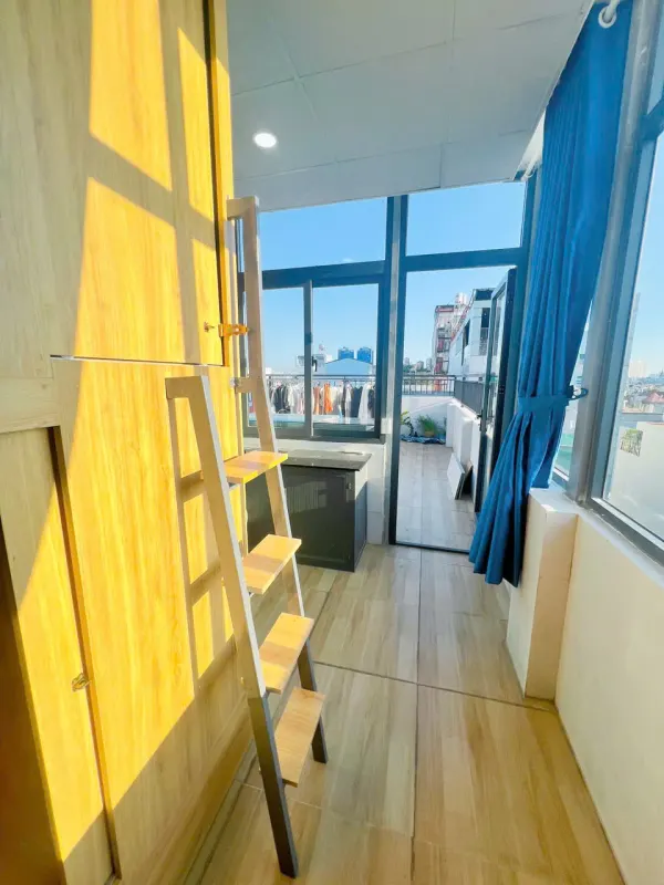 Ký túc xá sleepbox cho NỮ tại 127 Hoàng Hoa Thám, P13, Tân Bình