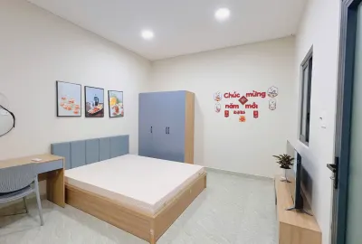 Studio full nội thất - có máy giặt riêng