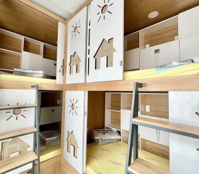 Ký túc xá Sleepbox thoáng mát gần Hoàng Diệu 2, Thủ Đức