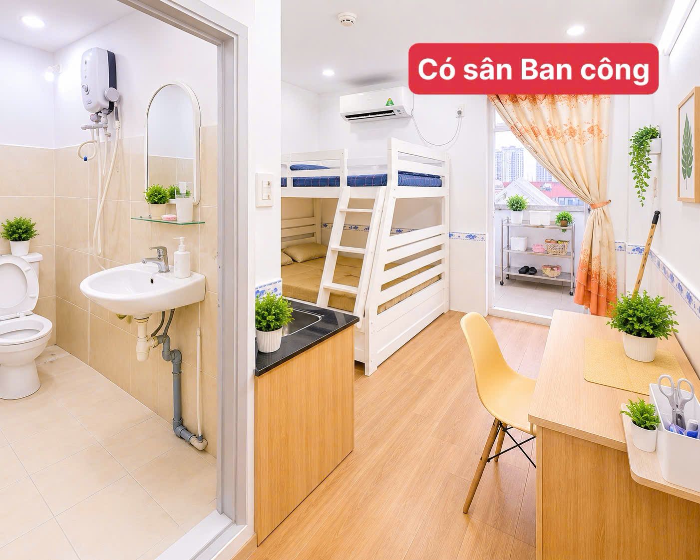 Thumbnail Studio ban công - Hình 1