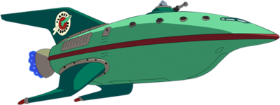 Planet Express Ship from Futurama