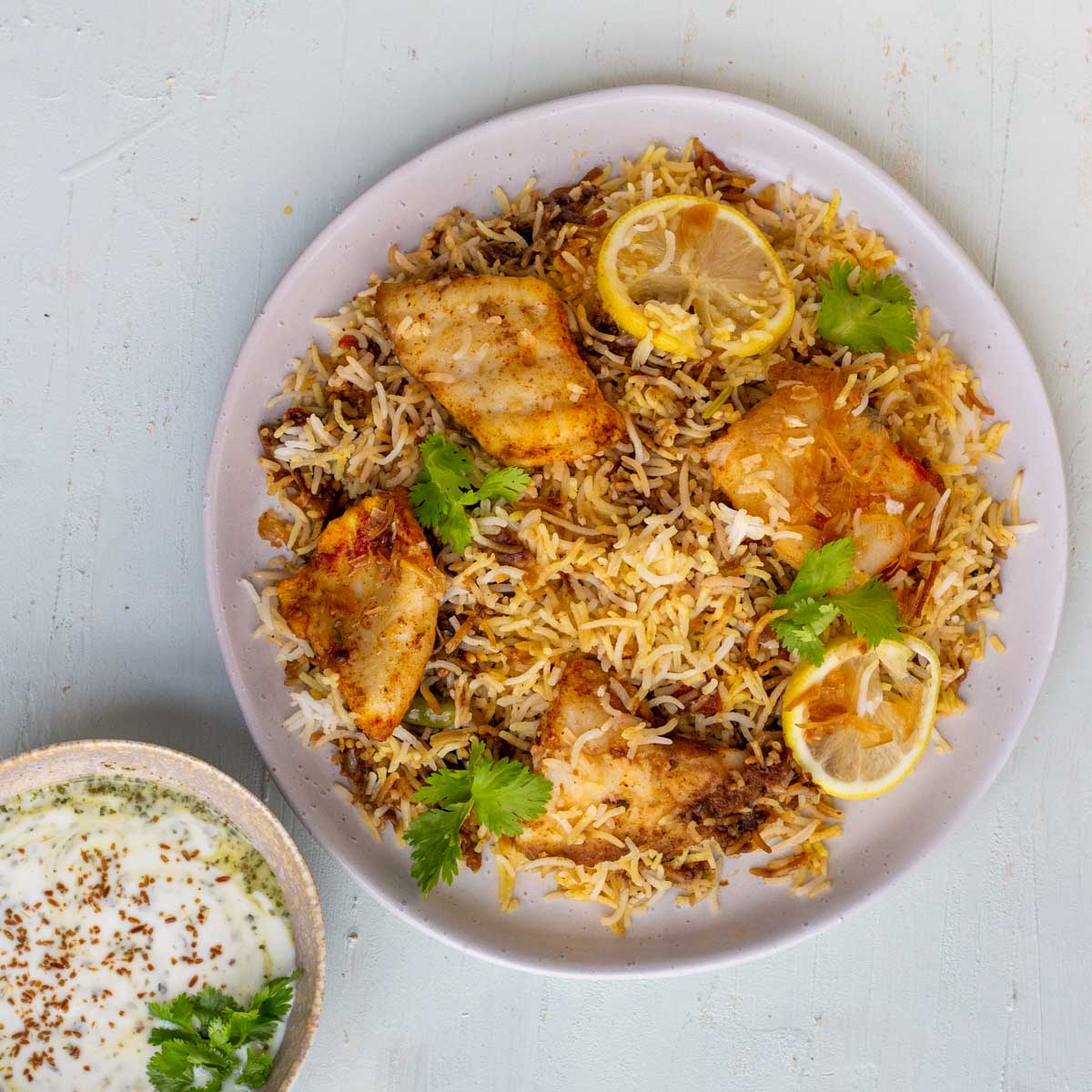 Biryani au poisson image