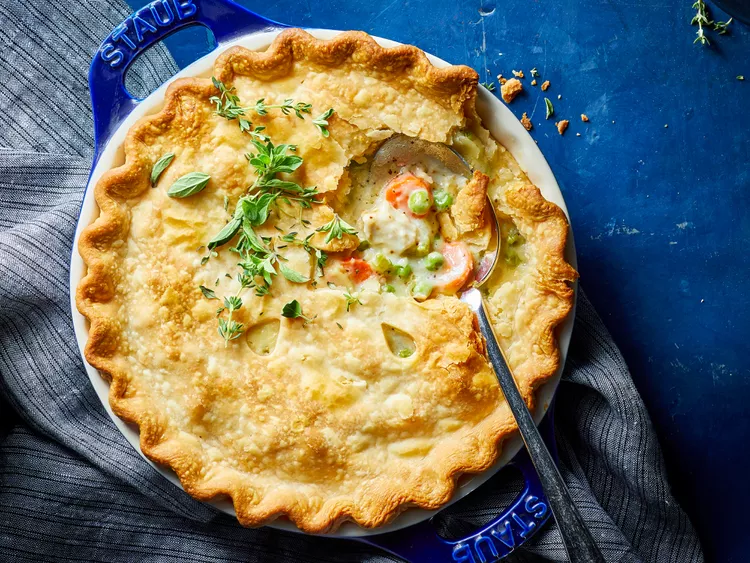 Tourte au poulet image