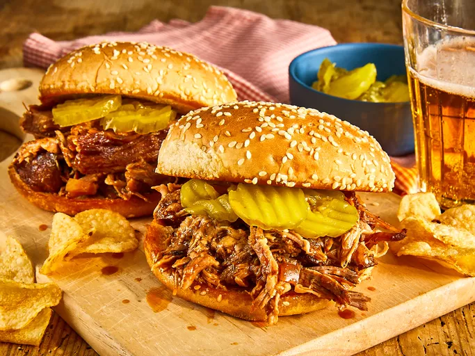 Porc effiloché image
