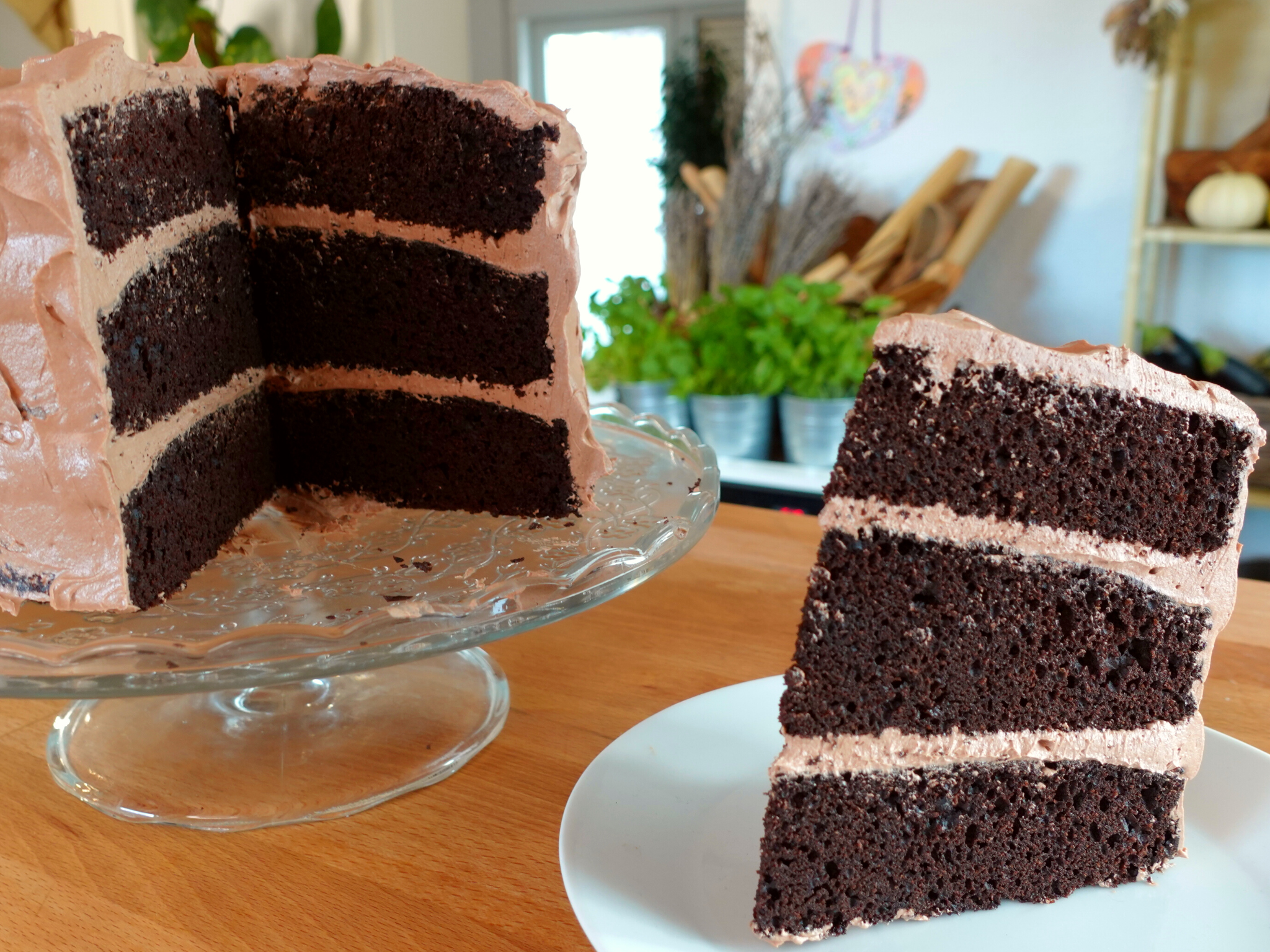 Gâteau étagé au chocolat image