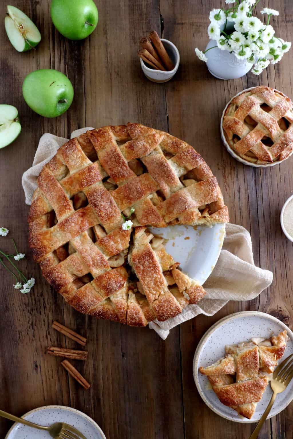 Tarte aux pommes image