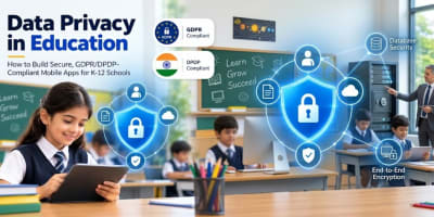 Data Privacy in Education: How to Build Secure, GDPR/DPDP-Compliant Mobile Apps for K-12 Schools