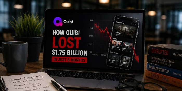 How Quibi Lost $1.75 Billion in Just 6 Months: One of the Biggest Startup Failures Ever
