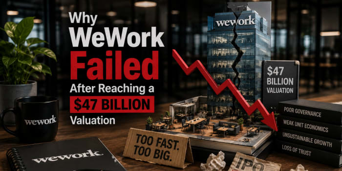 Why WeWork Failed After Reaching a $47 Billion Valuation
