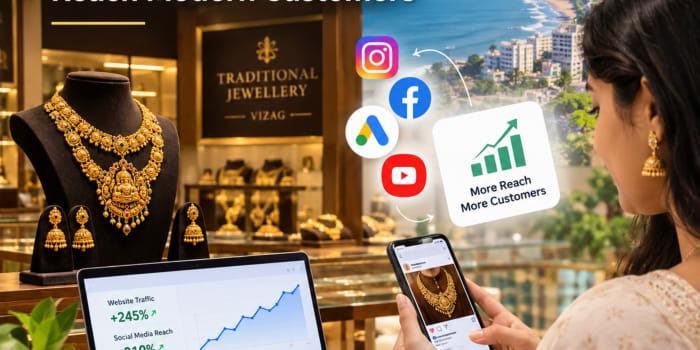 How a Traditional Jewellery Business in Vizag Used Digital Marketing to Reach Modern Customers