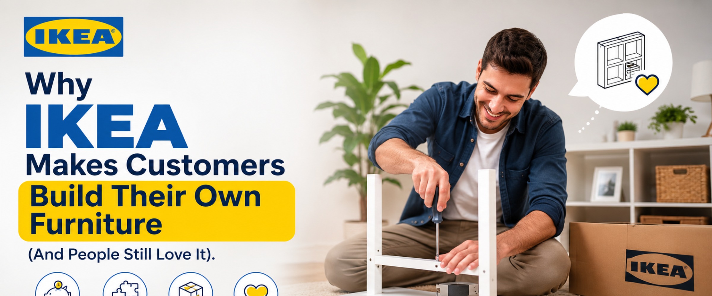 Why IKEA Makes Customers Build Their Own Furniture (And People Still Love It)