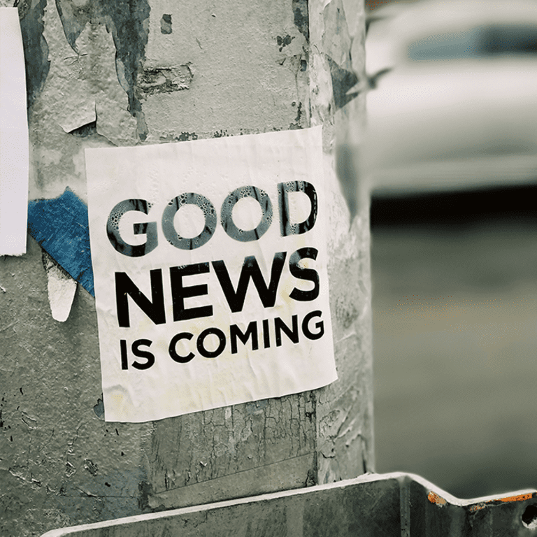 Good news is coming